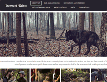 Tablet Screenshot of ironwoodwolves.com